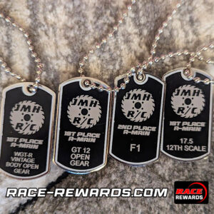 2" Laserable Dog Tags