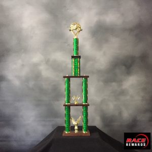 2 Post Championship Trophies