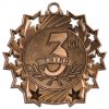 2 1/4" Ten Star Sports Medals - Image 2