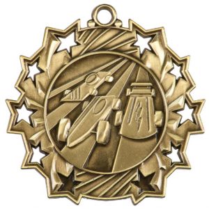 2 1/4" Ten Star Academic Medals