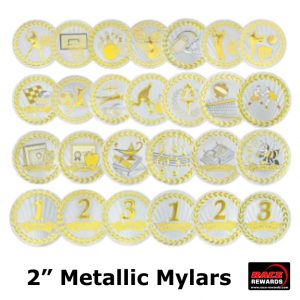 2" Metallic Mylars