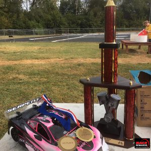 3 Post Championship Trophies