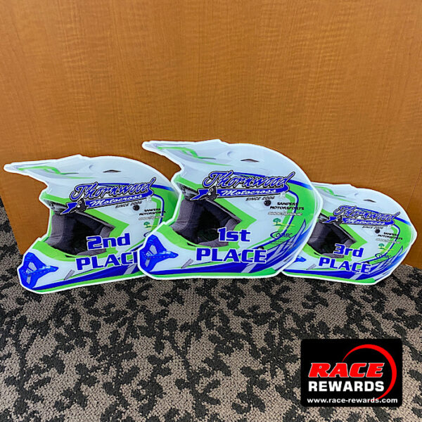 Full Color Acrylic Racing Trophy Plates For Sale | Race Rewards