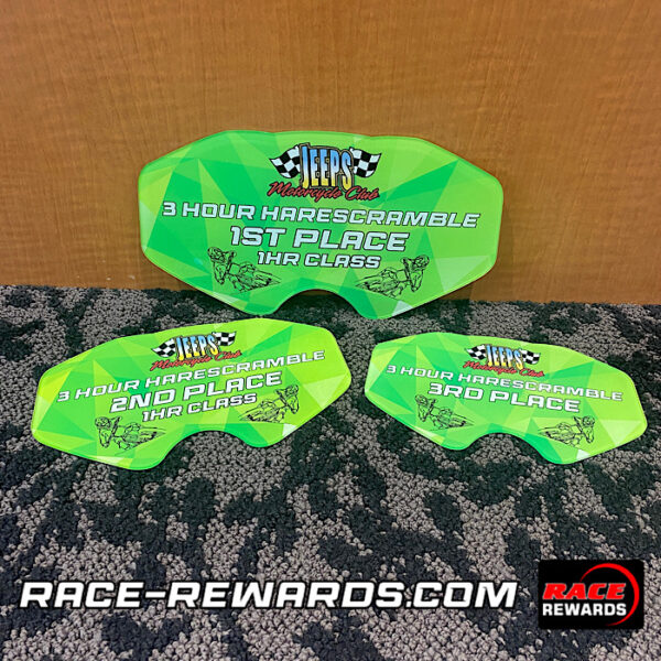 Full Color Acrylic Plates - Flat